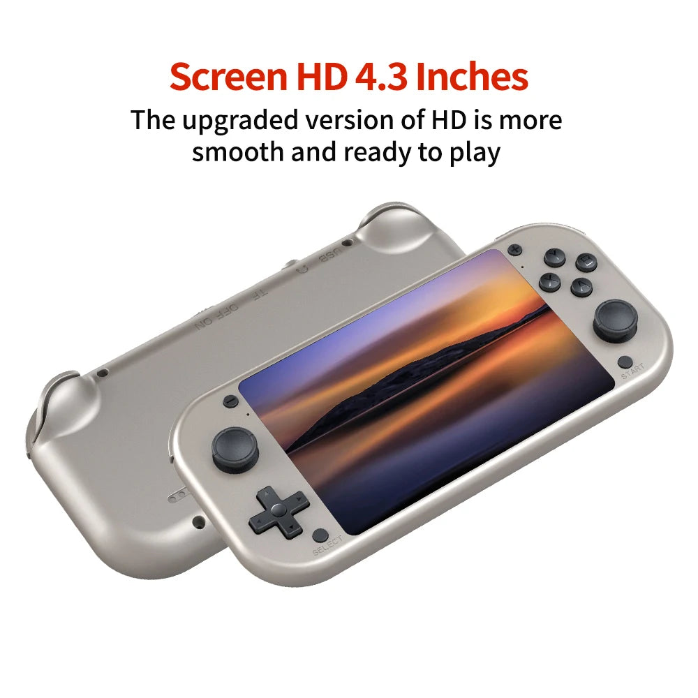 UltraPlay Vision 4.3 – HD Retro Handheld Console (10,000+ Games & 8h Battery)