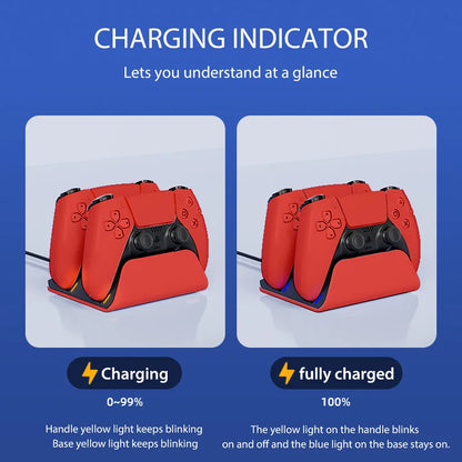 DualCharge Pro Dock – Fast Charging Station for PS5 Controllers