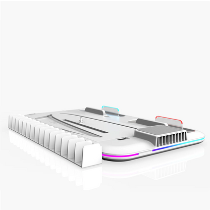 GameTower PS5 All-in-One Stand – Cooling Dock, Dual Charger & Headset Holder