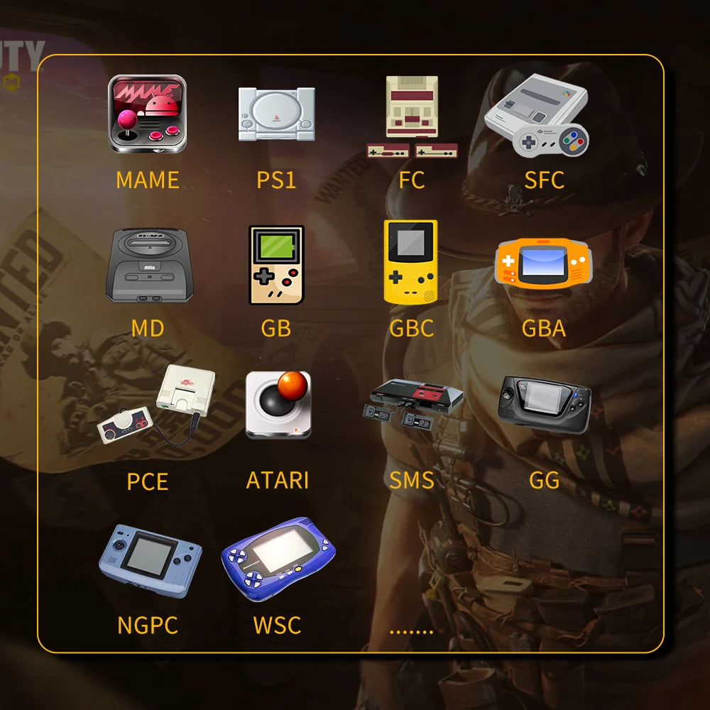 UltraView Retro Handheld Console – 20,000 Games | 4.5” HD Screen & 8h Battery