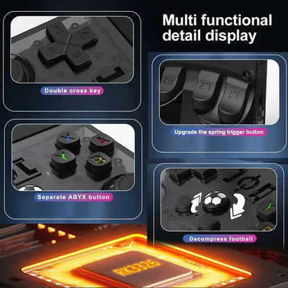 ClearView 4000 Retro Console – 10,000 Games, HD Screen & 6–8h Battery