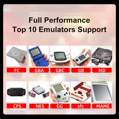 TurboPlay X7 Portable Console – 6000+ Games, HD Display & 10 Emulators