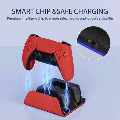 DualCharge Pro Dock – Fast Charging Station for PS5 Controllers