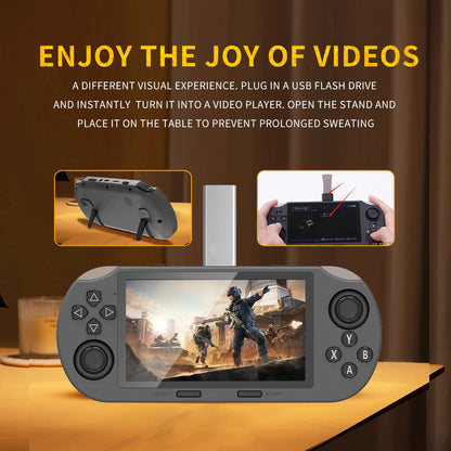 UltraView Retro Handheld Console – 20,000 Games | 4.5” HD Screen & 8h Battery